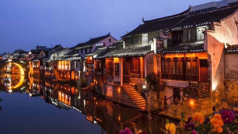 suzhou at night