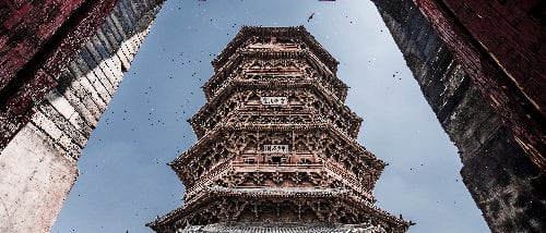 Wooden Pagoda In Ying County
