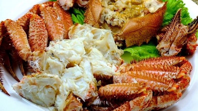 Steamed Hairy Crab