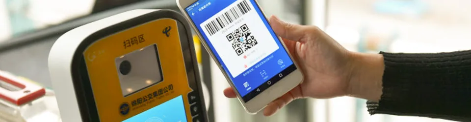Alipay for public transport in China