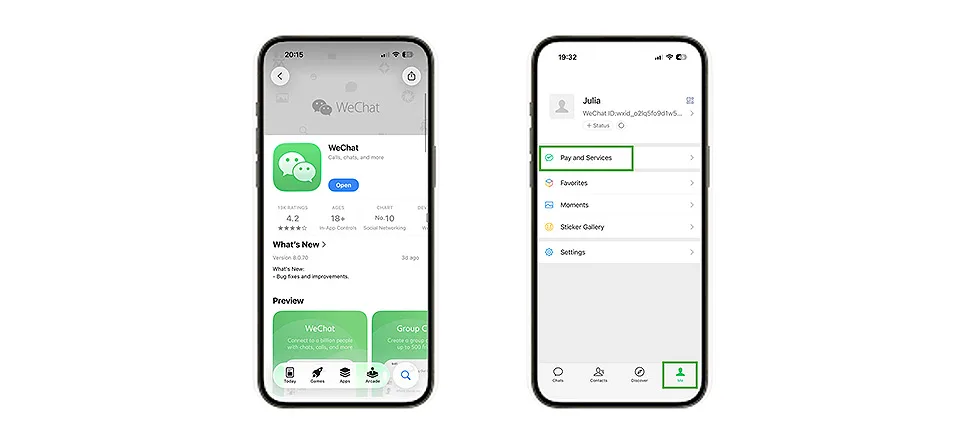WeChat Pay for public transport in China
